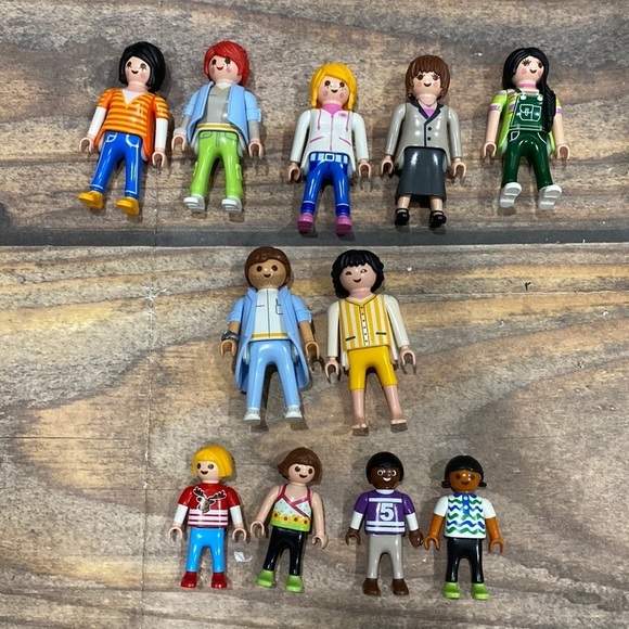 Playmobil People Character Lot of 11 Figures